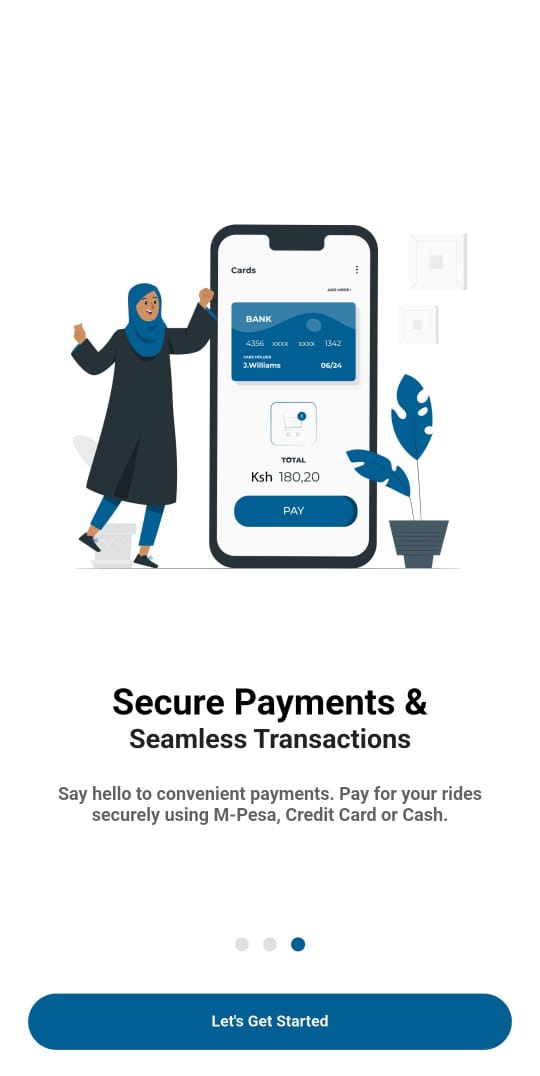 MamaRide App Screenshot 3